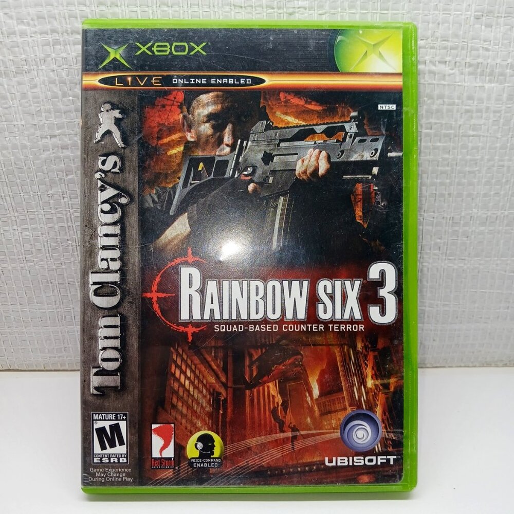 Tom Clancy's Rainbow Six 3 for Xbox, complete TESTED